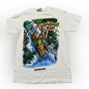 Vintage Rainforest Cafe Cancun T-shirt
